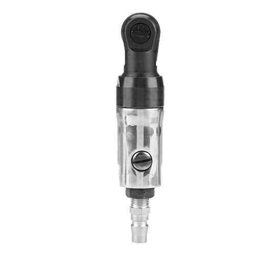 Mini Air Powered Ratchet Wrench, Drive Straight Shank Pneumatic Air Ratchet Wrench Professional Tool(3/8")