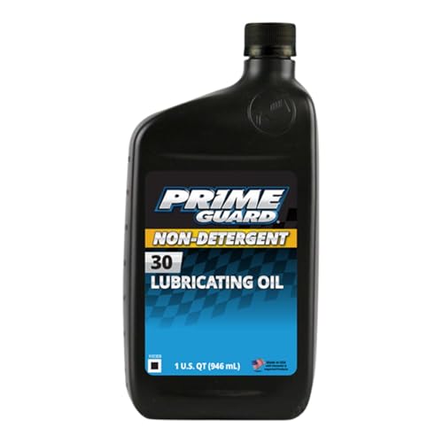 Prime Guard Non-Detergent SAE 30 Lubricating Oil - 1 Quart (Pack of 12)