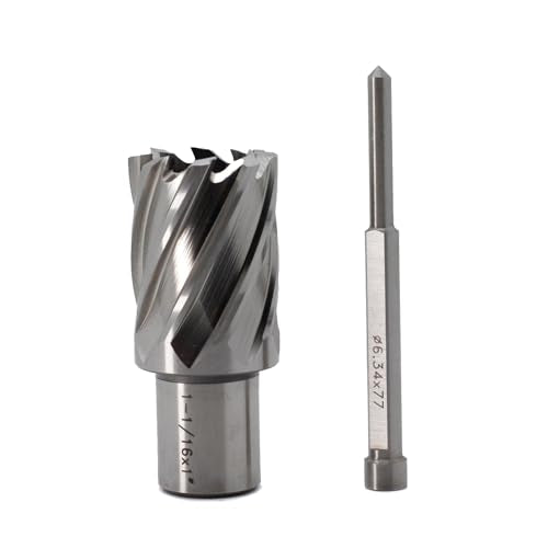 OSCARBIDE 1-1/16" x 1" HSS Annular Cutter 3/4" Weldon Shank Mag Drill Bit