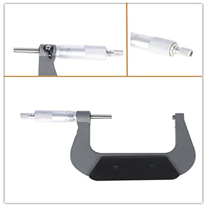 kimllier 3-4 Inch Accuracy Outside Diameter Micrometer Accuracy 0.0001 Inch