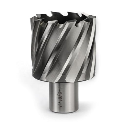 Annular Cutter JESTUOUS 1-5/8 Inch Cut Dia 3/4 Weldon Shank 1 Cut Depth