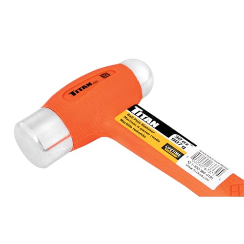 Titan 63332 32oz Hi-Viz Ball Peen Hammer - size: 32oz