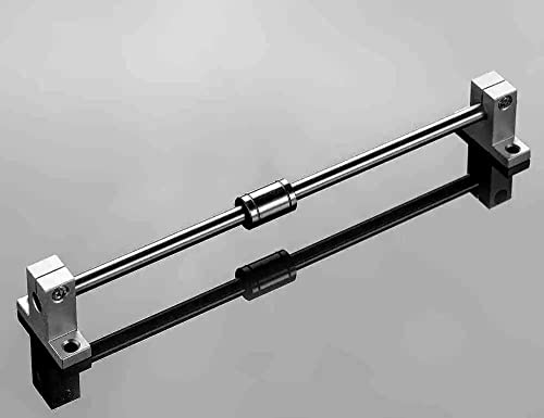 Linear Ball Bearings, LM13UU 13mm Linear Motion Bushing Double Side Rubber Sealed Rod Liner Shaft Parts for CNC Machine 3D Printer 12 Pack