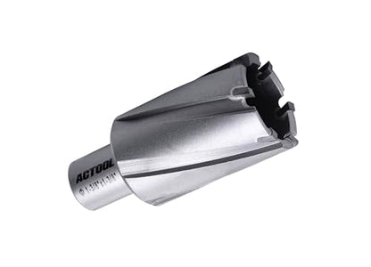 1-3/8'' Diameter x 1-3/8'' Depth of Cut Carbide Tipped TCT ANNULAR Cutter with 3/4'' Weldon Shank - size: 1-3/8'' x 1-3/8''