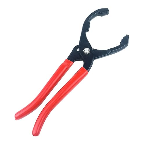 Oil Filter Wrench, 10" Small Adjustable Oil Filter Pliers, Multifunction Oil Filter Removal Tool, Ideal for Engine Filters, Conduit & Fittings - size: 10" Straight