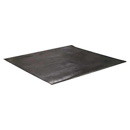 EPDM Rubber Sheet, Black, 60A, 0.750" x 36" x 36" - size: 36 x 36 x 0.75 in.