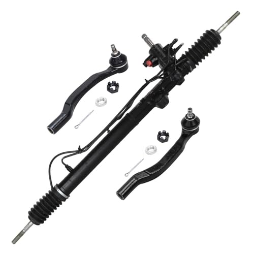 Detroit Axle - Power Steering Rack & Pinion Outer Tie Rods for Honda Accord - size: 3KS42629_W/B