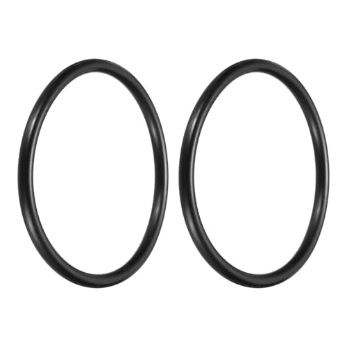 uxcell 2Pcs AS-423 Nitrile Rubber O-Rings 4-1/4" ID 4-3/4" OD 1/4" W Black - size: 4-1/4" ID 4-3/4" OD 1/4" Width