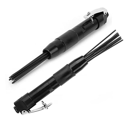 Rust Remover Air Needle Scaler Removal Tool,Electric Scaler Air Hammer Needle Gun Remover,Pneumatic Needle Scaler,Pneumatic Needle Gun 4400 RPM Needle Slag Cleaner Air Pneumatic Slag Remove