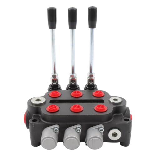 Hydraulic Directional Control 3 Spool 25GPM 3000PSI for Mall Tractors