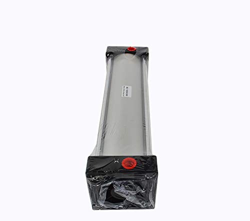 INTBUYING Air Cylinder Pneumatic Buffer Standard Cylinder Aluminum Alloy Magnetic Rod Dual Action Single Rod- SC 100 x 300 PT Bore:4" Stroke:12" - size: SC 100 x 300 PT Bore:4" Stroke:12"