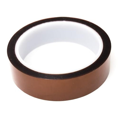 Bertech High-Temperature Polyimide Masking Tape, 1 Mil Thick, 1 3/8 Inch x 36 Yards - UL Recognized - size: 1.38 Inches