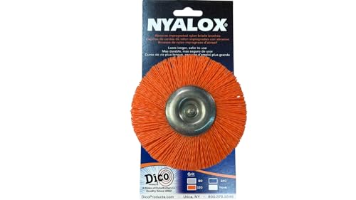 Dico 7200048 4" Medium Nyalox Wire Wheel Brush