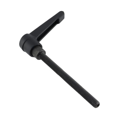 Clamping Lever Handles M6 x 70mm Push Button Ratchet Lever Male Threaded Stud Adjustable Handles Hand Knobs Rotating Screw Handles Bolts with Locking Lever -6pcs - size: M6 x 70mm
