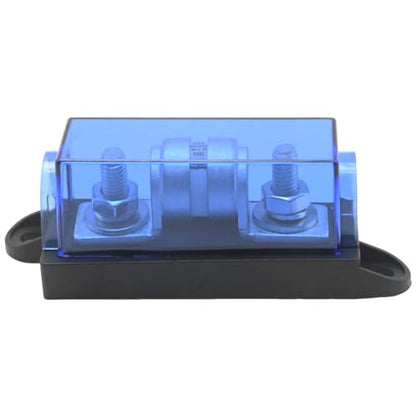 Class T Fuse Holder with 300 Amp Fuse, 150V DC Class for Inverters, Car Audio Systems, Replacement for Various High Current Applications - size: 150V 300A