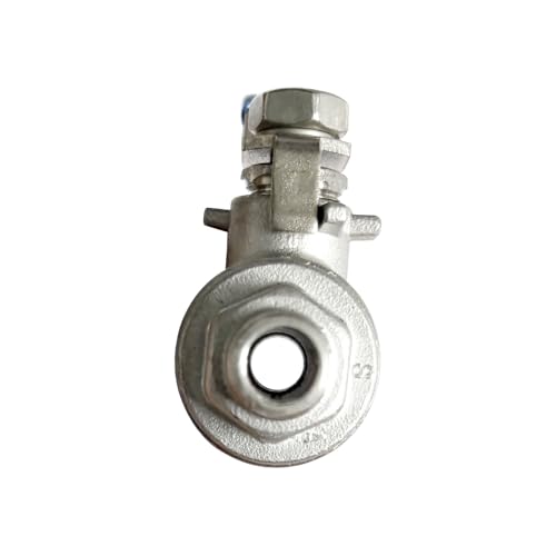 1/4 inch Male to Male Thread Ball Valve 304 Stainless Steel Full Port NPT Thread Ball Valves WOG1000 - size: 1/4 inch