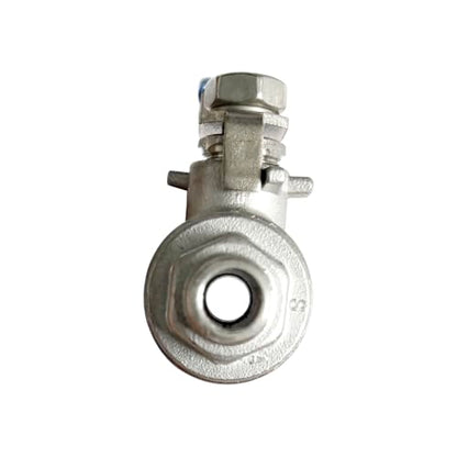 1/4 inch Male to Male Thread Ball Valve 304 Stainless Steel Full Port NPT Thread Ball Valves WOG1000 - size: 1/4 inch