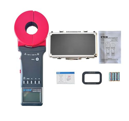 ETCR2100A+ Digital Clamp Ground Earth Resistance Meter Tester 200Ω