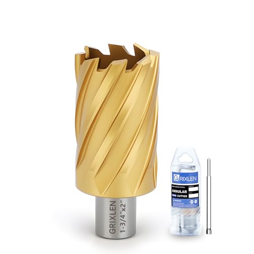 1-3/4"x2 HSS Annular Cutter，Diameter 1-3/4"，Cutting Depth 2" - size: 1-3/4x2"