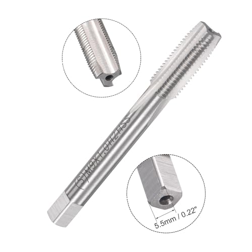 M9x1mm Metric Tap and Die Set,Machine Thread Screw Tap with Round Threading Die,Tap & Die Kit for Nut Screw Bolt Thread Repair - size: M9x1mm