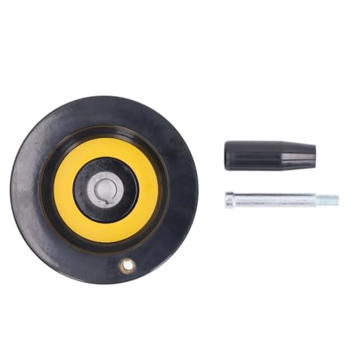 Lathe Milling Machine – Insulated Engineering Plastic Hand Wheel with Revolving Handle, Standard Mounting Holes for Grinder and Industrial Equipment