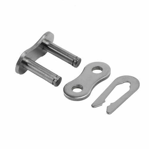 Jeremywell 60 SS Stainless Steel Roller Chain Connecting Link (10PCS)