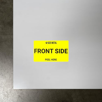 Quality Stainless Steel Sheet, 430 (Magnetic) No. 4 24Ga x 48" x 96", Perfect for Restaurants, Food Trucks, Hospitals, Backsplash, Residential, Commercial Etc. - 1 PC