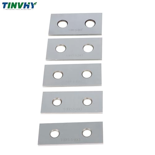 10-Pack 1/8In Thick 3In Long Steel Parallel Set .0002In Hardened Precision Machinist Tools