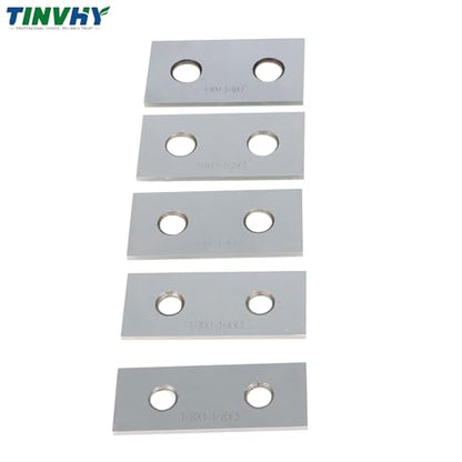 10-Pack 1/8In Thick 3In Long Steel Parallel Set .0002In Hardened Precision Machinist Tools