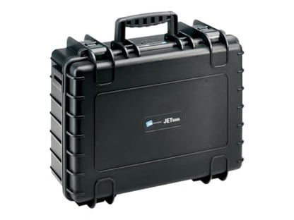B&W INTERNATIONAL Jet 5000 Outdoor Tool Case with Pocket Tool Boards, Black - size: JET 5000 - Large Rugged Case