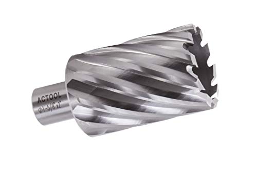 1-5/8" Diameter × 2" Depth of Cut HSS ANNULAR Cutter with 3/4'' Weldon Shank - size: 1-5/8'' x 2''