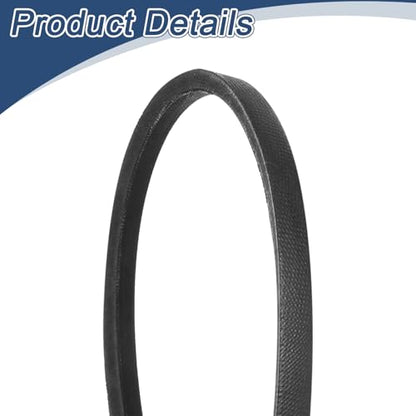 uxcell 2Pcs 3L265 Classic Wrapped Rubber V-Belt, 26.5"(673mm) Outside Circumference, 3L Profile V Belt 3/8" Width 7/32" Height - size: 3L265