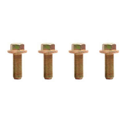 10.9 Grade JIS M12-1.25x30 Hex Flange Bolts - UNF Fine Thread, Full Threaded (4)