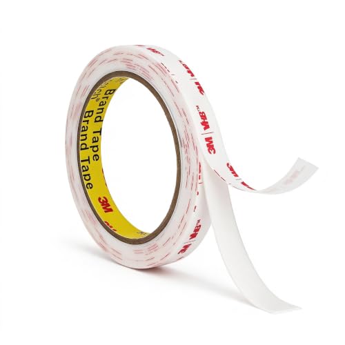 3M Double Sided Tape Heavy Duty, 0.39’’×10Ft Removable Mounting Tape - size: 0.39''×10Ft