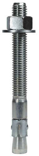 Simpson Strong Tie Wa75434 3/4-Inch by 4-3/4-Inch with 2-7/8-Inch Thread Length Zinc Plated Steel Wedge-All Anchor, 10-Piece
