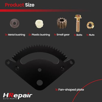 Steering Sector Pinion Gear Rebuild Kit Replacement for John Deere L100 L105 L107 L110 L118 L108 L111 G110 L130 L120 Serie Lawn Tractors Replaces# GX20052BLE - color: 25 Tooth