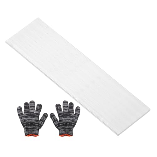 uxcell Square Aluminum Flat Bar with Gloves 0.08"x4"x10"/2x100x254mm - size: 0.08" x 4" x 10"/2 x 100 x 254mm