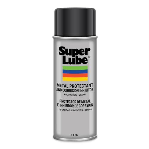 Super Lube Metal Protectant & Corrosion Inhibitor - Aerosol Spray - Anti-Rust & Anti-Corrosion - NSF Food Grade Lubricant - Marine & Industrial - Moisture Displacing Lubricant - 11 oz Aerosol (83110)