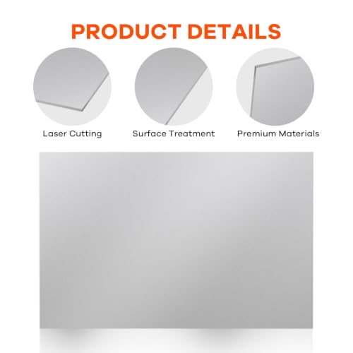 24" x 36" Thin A36 Steel Plate, Flexible Weldable Metal Sheet, Sturdy Steel Panel for Manufacturing, Parts Repair and Heavy Industrial Construction - size: 1 Pack 24" x 36"