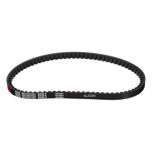 uxcell 5L330 Rubber V-Belt 33" Outer Circ 0.62" Width 0.44" Thickness - size: 5LX330