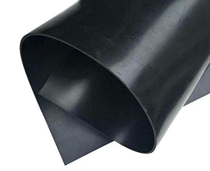 Neoprene Rubber Sheet, Rolls, Strips 1/2" (.500") Thick x 3" Wide x 10' Long Solid Rubber - size: 3" x 10', style: .500" thick