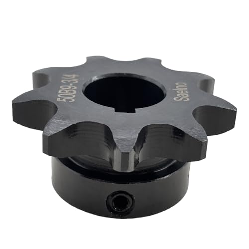 #50 Roller Chain Sprocket Type B 3/4 inch Bore 9 Tooth, Hardened Antirust 1045 Steel Drive Sprockets 50B9-3/4