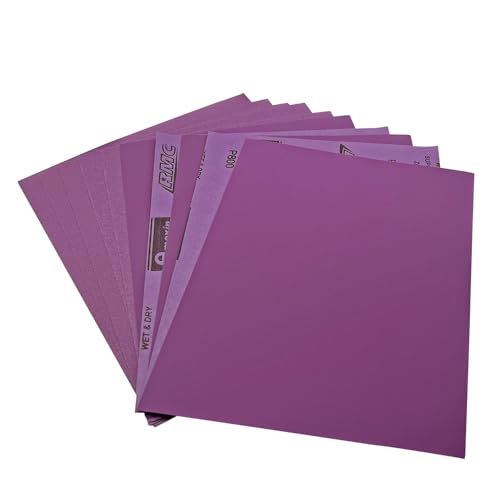 400-2000 Grit Wet Dry Sandpaper, 30pcs 9 x 11 Inch Sanding Sheets - style: Grit 400 - 2000