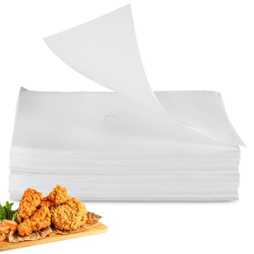 MXBAOHENG Fryer Filter Paper, Envelope Style, 13.6 x 17.3 Inch, 100PCS - size: M