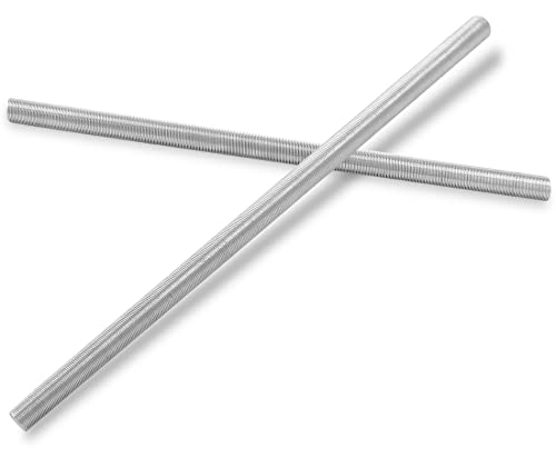 Murtenze M8 x 250mm Fully Threaded Rod, 2Pcs - size: M8 x 250mm