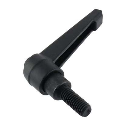 Clamping Lever Handles M8 x 20mm Push Button Ratchet Lever Male Threaded Stud Adjustable Handles Hand Knobs Rotating Screw Handles Bolts with Locking Lever -4pcs - size: M8 x 20mm