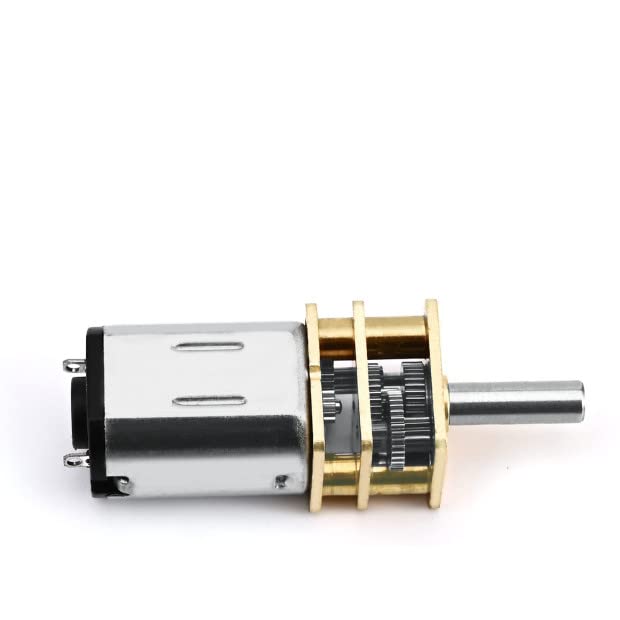 DC 3V 5RPM Micro Geared Electric Motor Mini Speed Reduction Motor - size: DC 3v 5RMP