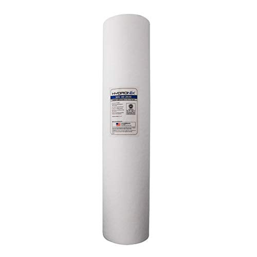 Hydronix SDC-45-2020 Whole House or Commercial NSF Polypropylene Sediment Water Filter Cartridge 4.5" x 20" - 20 micron