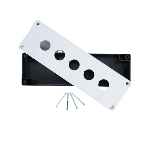 5 Button Mounting Hole Push Button Switch Control Station Box