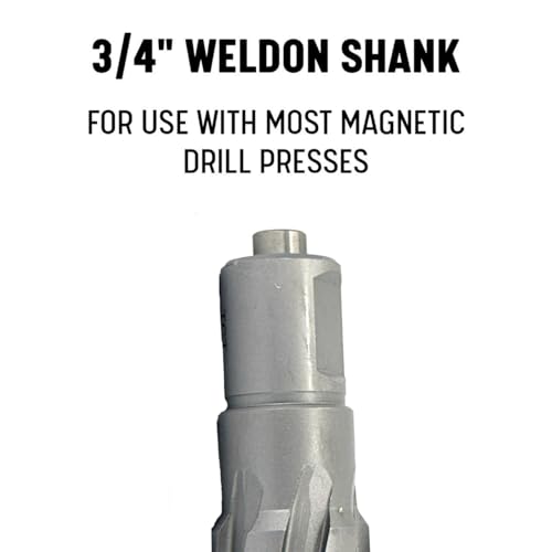 Drill America 1-1/4" X 2" Carbide Tipped Annular Cutter with Pilot, CTC Series - size: 1-1/4", style: 2" Depth of Cut